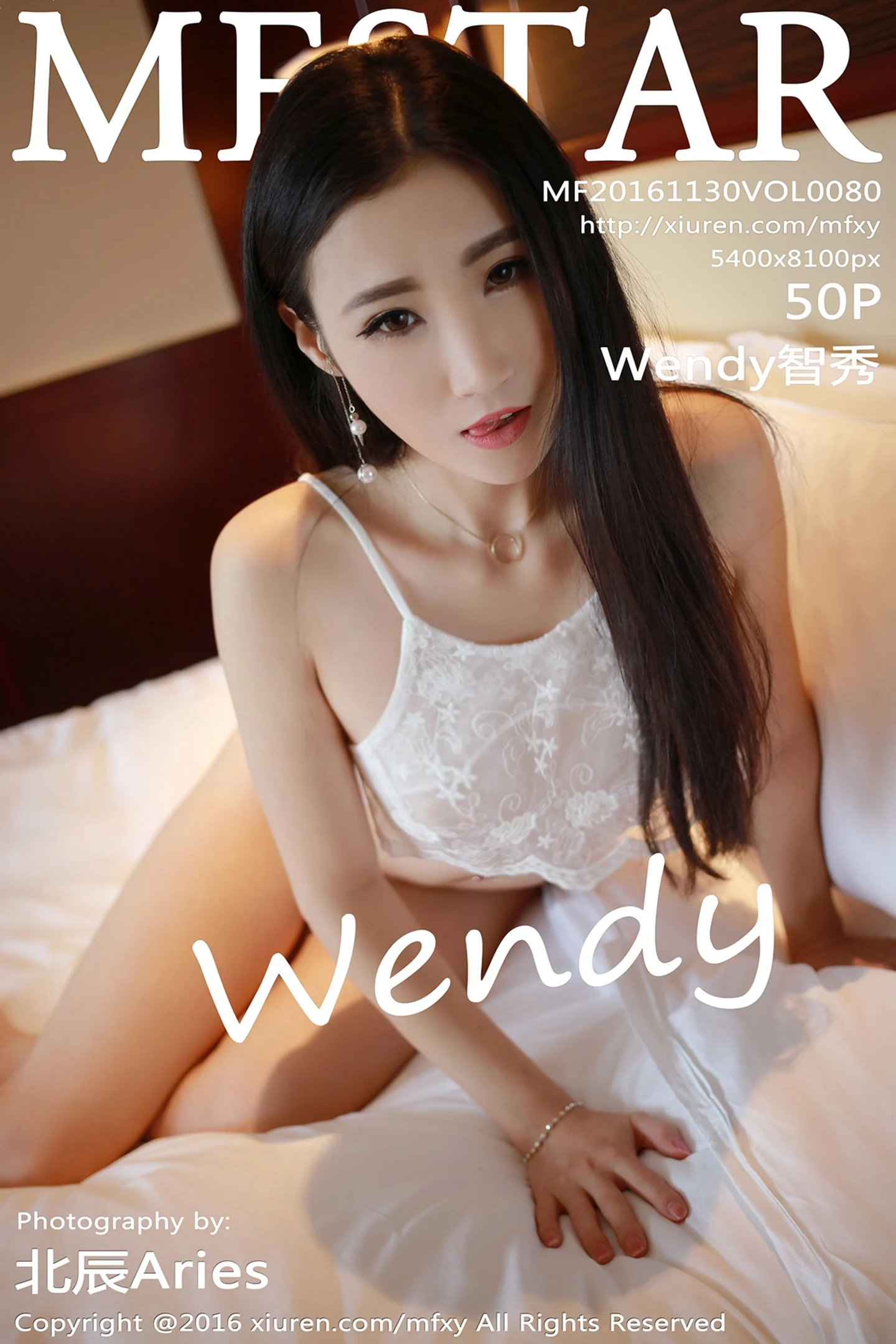 [MFStar模范学院]Vol.080_韩系美女Wendy智秀黑色情趣内衣秀白嫩肌肤妩媚迷人写真50P-秀人网 - XiuRen.Pro